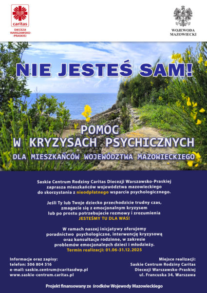 ogloszenie nie jesteś sam 2025